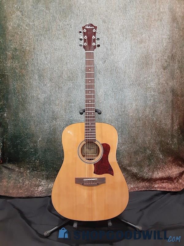 Hohner HW350 6 String Acoustic Guitar w/Case 