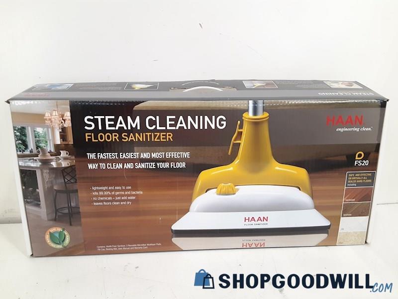 IOB HAAN FS-20+ Steam Cleaning Floor Sanitizer Mop w/ Adjustable Handle
