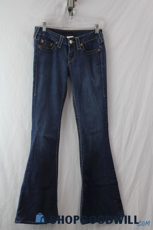 True Religion Women's Blue bootcut Jeans SZ-27