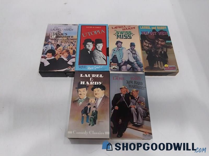 Vintage Laurel & Hardy Movies Comedy Classics 6 Movies 