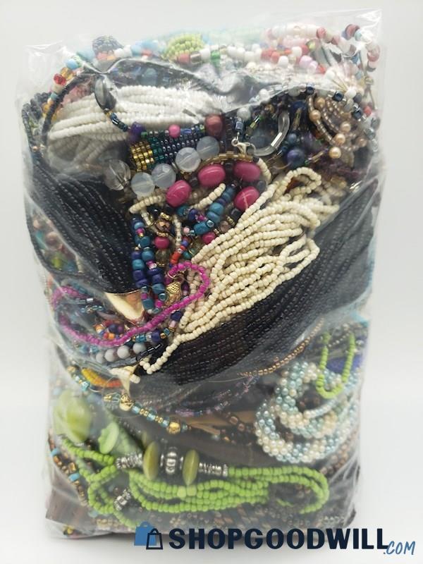 Assortment of Seed Beads Jewelry Grab Bag 6.2lbs