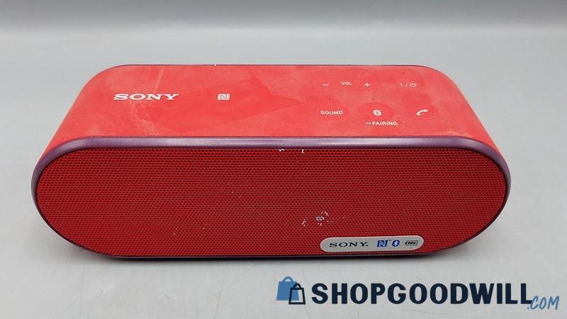 Red Sony SRS-X2 Portable Bluetooth Speaker - Tested