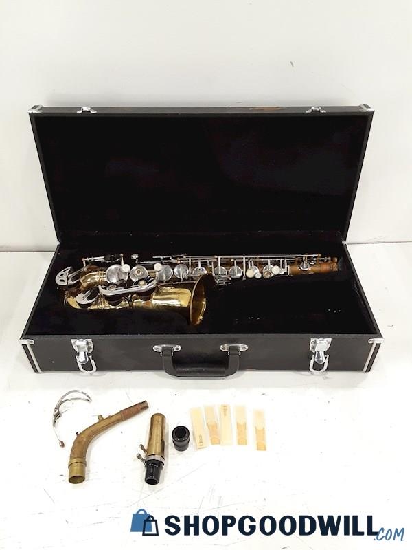 Vibrator Saxophone #57 w/Accessories & Case 