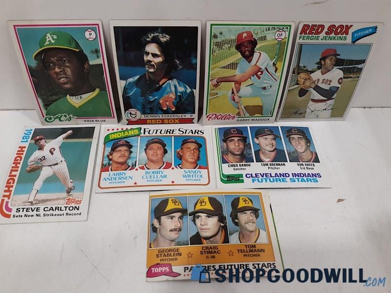 ** Baseball Cards Lot - 1970's Mix - MOSTLY COMMONS **