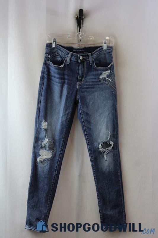 Rock&Republic Women's Distressed Skinny Jeans SZ-6