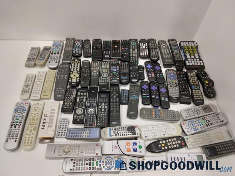 23lb Grab Box Lot of Remote Controllers Various Brands