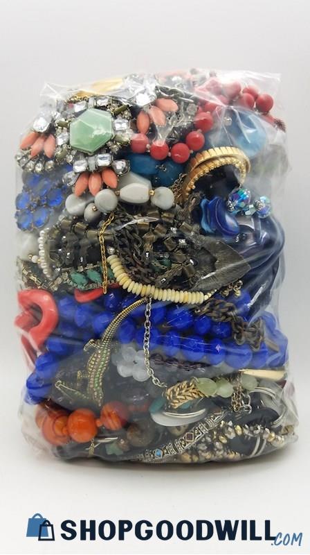 Collection Of Costume Jewelry Styles 6.6lbs 