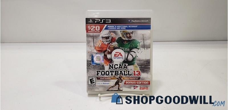 NCAA Football 13 Video Game for PlayStation 3 PS3 