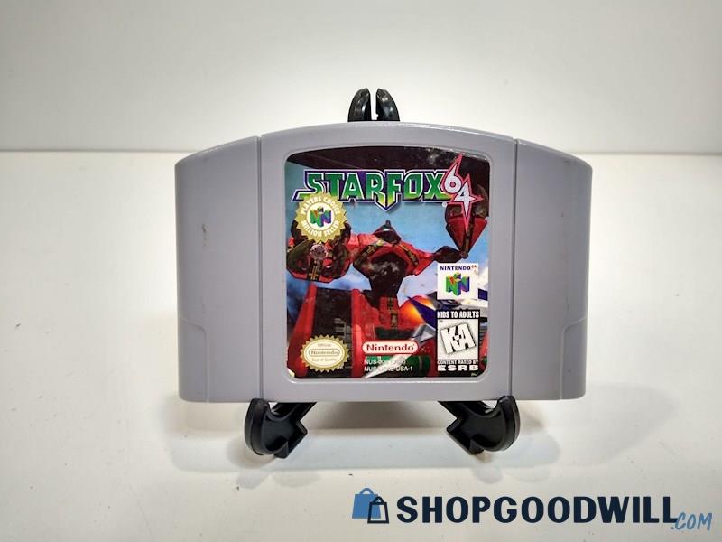 Starfox 64 Video Game For Nintendo 64
