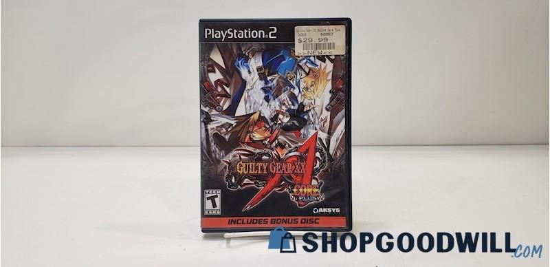 Guilty Gear XX Accent Core Plus Video Game for PS2 - NO SOUND TRACK DISC