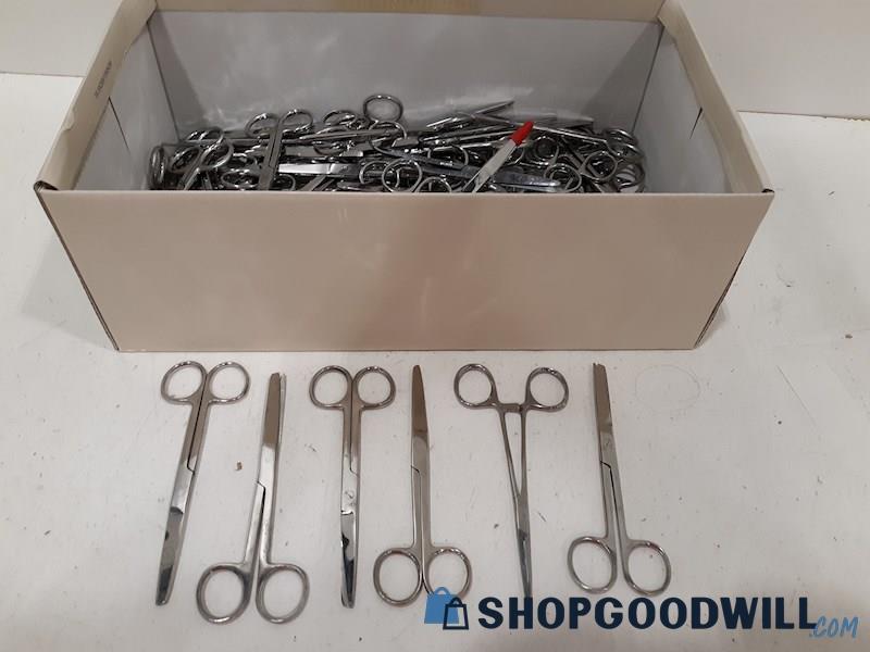 Lot of Unbranded Medical Style Scissors - MADE PAKISTAN 