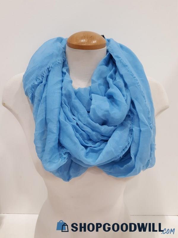 A) Zoozatz Athleisure Infinity Scarf Lot - BLUE - 24 Count 