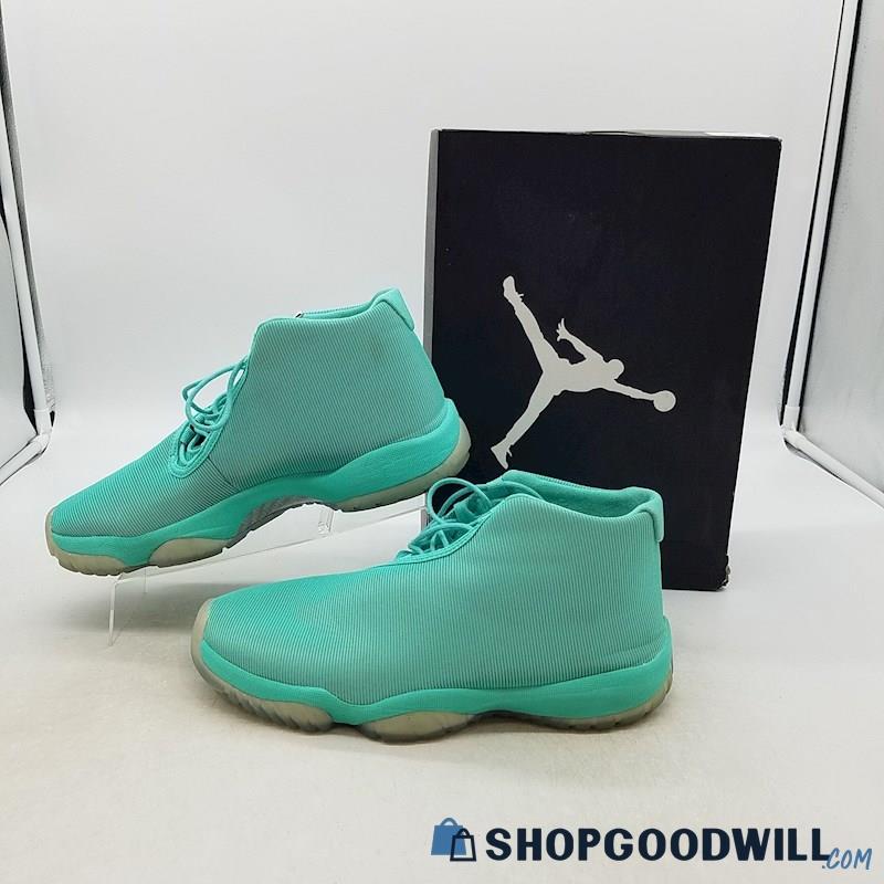 Authentic Men's Jordan Future Hyper Jade Teal Sneakers Sz 9