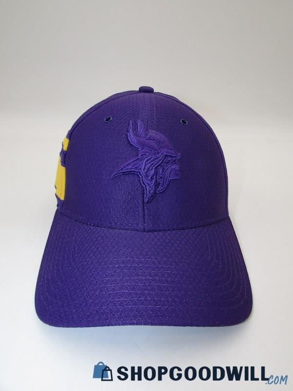 New Era 39Thirty Stretch Fit NFL MN Vikings Purple Hat SZ XS/S