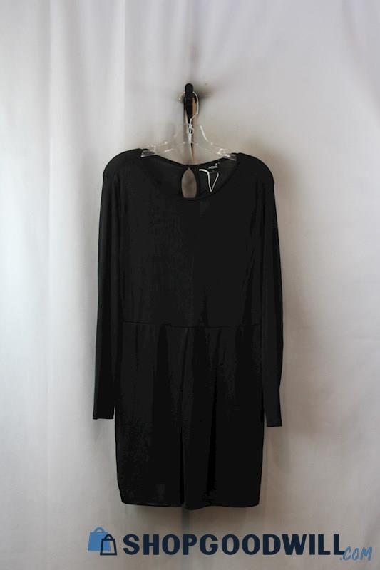 NWT MONKI Women's Black Long Sleeve Dress SZ XL