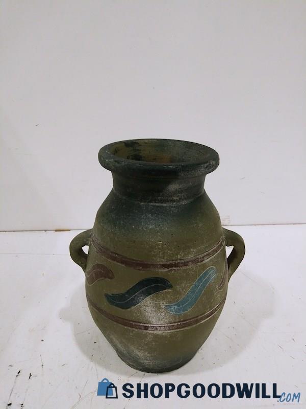 Unbranded Ceramic Jar Vase Pottery Plant Table Home Decor