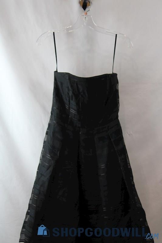 WHBM Woman's Black Tank Dress sz 2