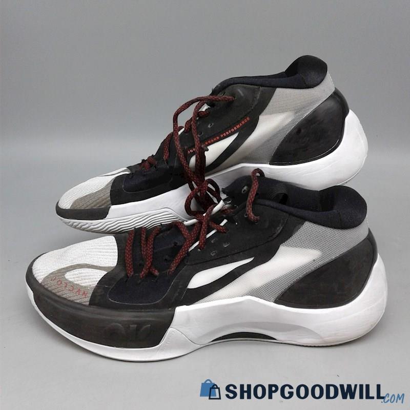 Authentic Nike Men's Jordan Zoom Separate 'Black Sky Grey' Sneakers SZ 7.5