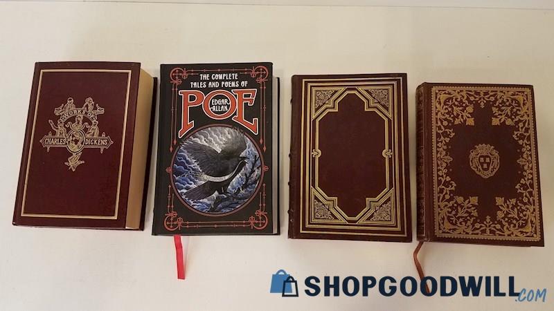 Vtg 1954-2015 Collector's Eds Classics Literature HC Dickens Poe Crane Hugo