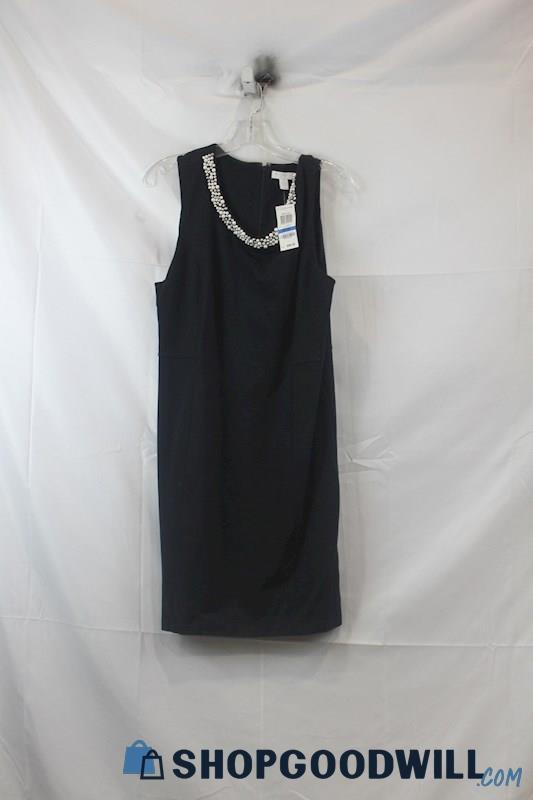 NWT Charter Club Women's Black Tank Dress SZ XL Petties 