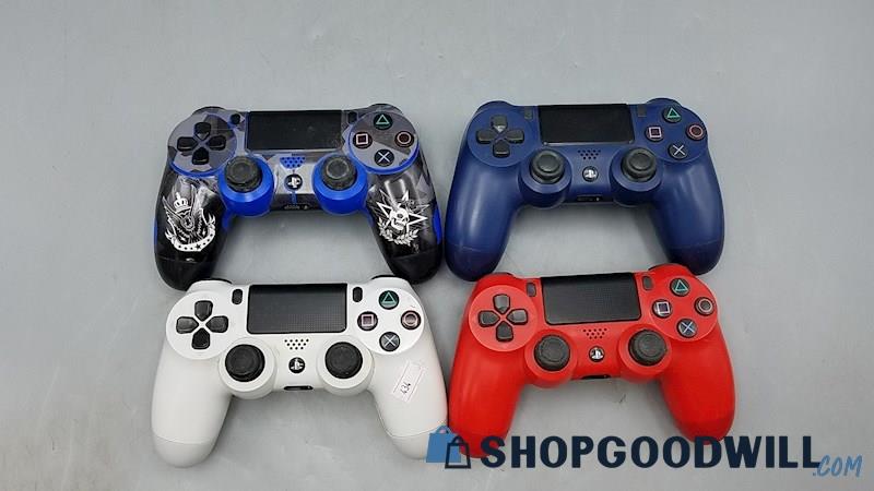  Sony Playstation 4 DualShock Wireless Controllers Lot 