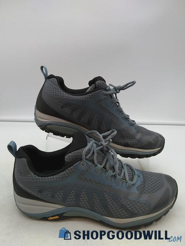 Merrell Women's Blue 'Siren Edge 3' Lace Up Hiking Shoes SZ 8.5