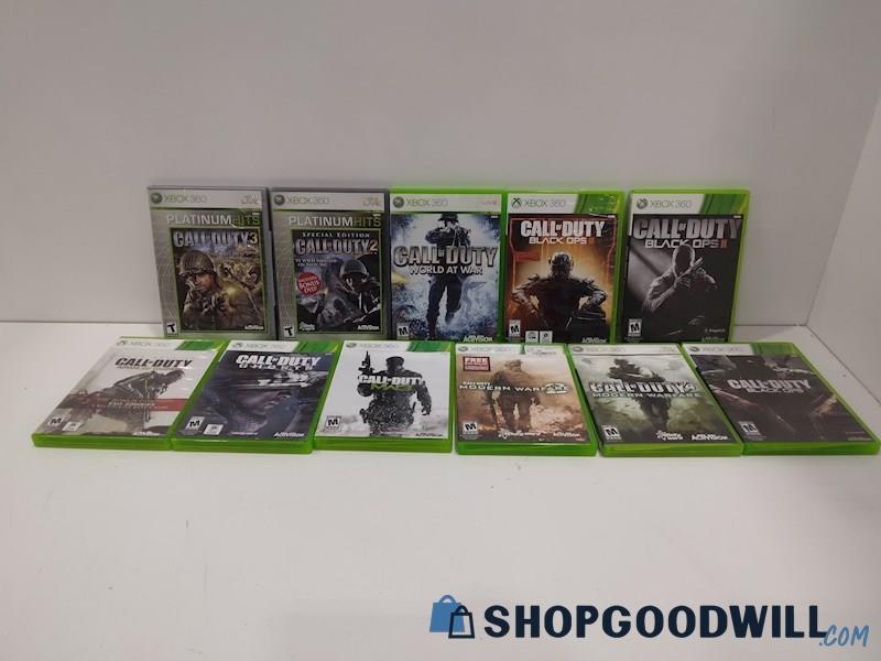 Call of Duty on XBOX 360 Lot-ALL COD Game Released on XBOX 360