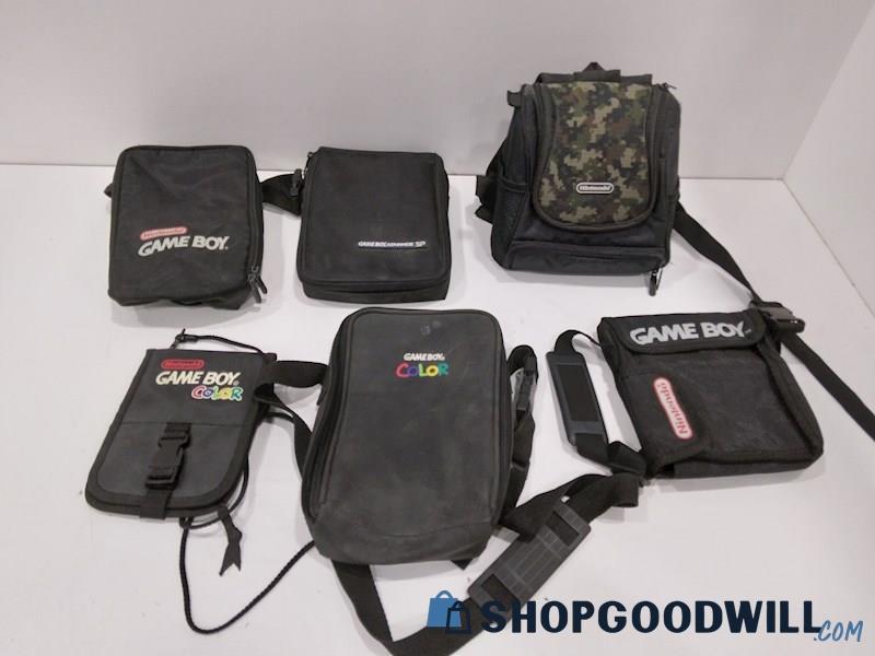 Nintendo Gameboy Mixed Case/Bags Lot