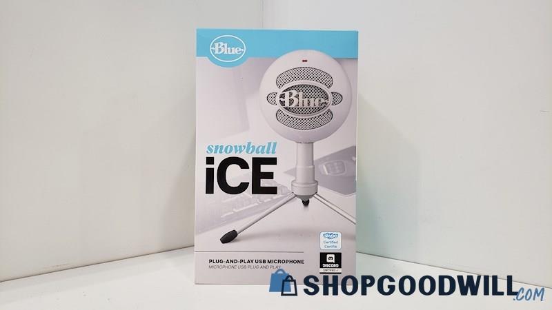 Sealed Blue Snowball iCE White USB Microphone