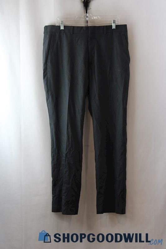 Kenneth Cole Men's Black Performance Dress Pants SZ-36x32