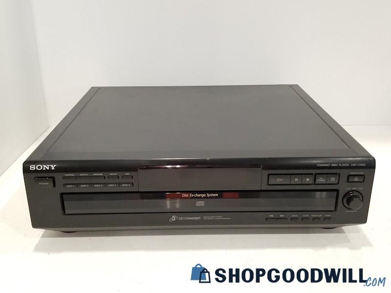 Sony CDP-C160Z 5-Disc CD Player/Changer - TESTED