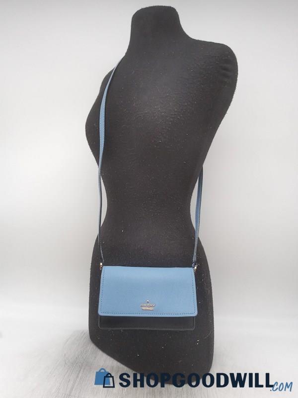 Kate Spade Cameron Street Arielle Blue/Black Leather Crossbody Handbag Purse