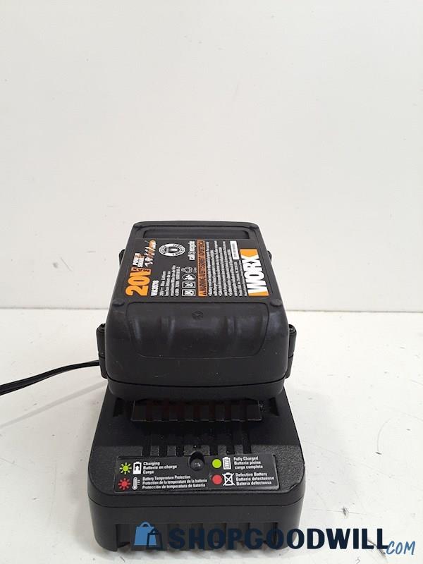 Power Share 20V Max Drill Battery W/ Charger 