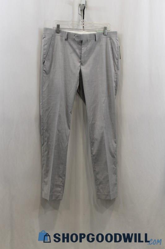 NWT Alfani Men's Gray Dress Pant SZ 34x30