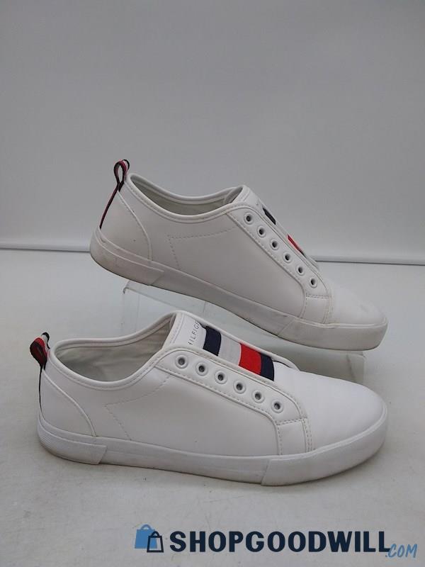 Tommy Hilfiger Women's White 'Anni' Slip On Casual Sneakers SZ 7.5