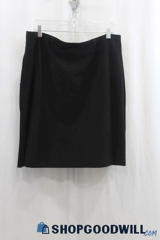 NWT Eileen Fisher Women's Black Pencil Skirt SZ XL