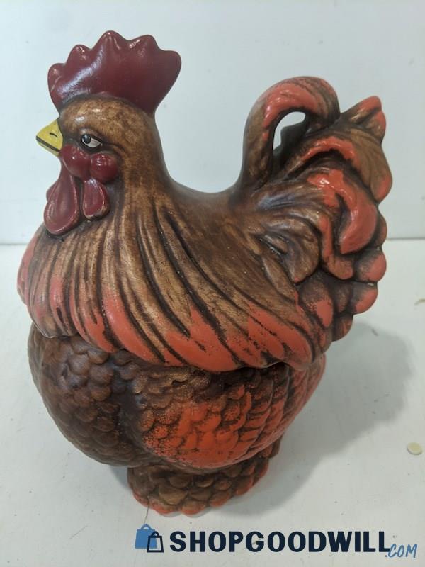 Art Chicken pottery USA bowl 