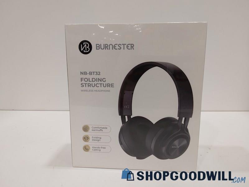Burnester NB-BT32 Folding Structure Wireless Headphones-SEALED