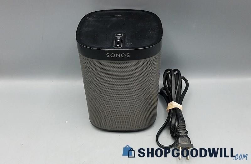  B) SONOS Play : 1 Compact Wireless Speaker - Powers On