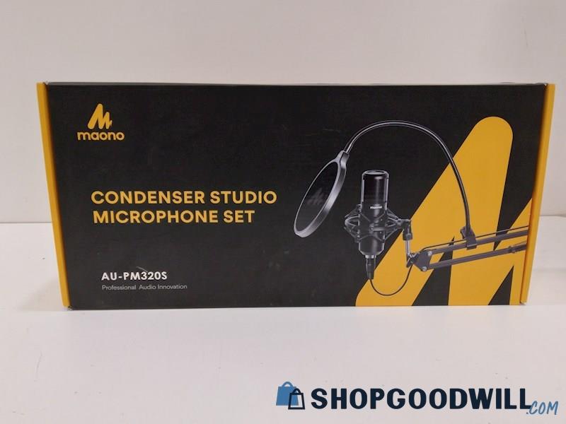 Maono AU-PM 320S Condenser Studio Microphone Set IOB