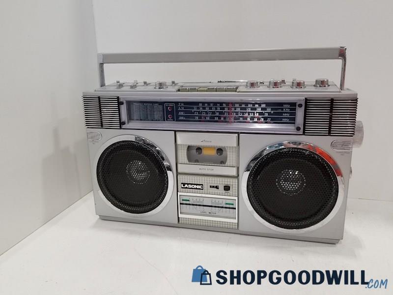 Vintage Lasonic TRC-918 Boombox Radio Recorder - TESTED