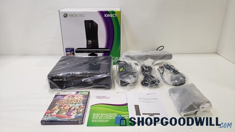 Xbox 360 S W/kinect 4gb Console Bundle New In Original Box Sealed ...