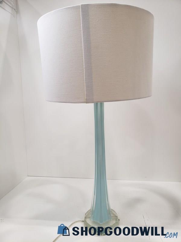 02 Drexel Heritage Glass & Lucite Table Lamp Pick Up Only ...