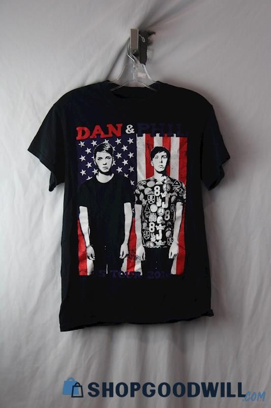 Dan & Phil 2016 The Amazing Tour is Not on Fire Women's Graphic T-Shirt No Size