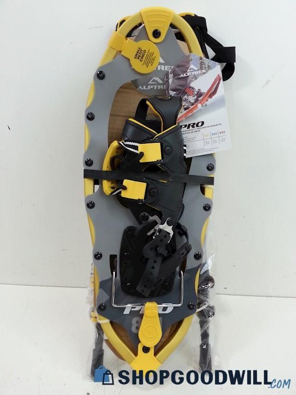 Alptrek Pro 821 Snow Shoes W/poles Yellow/black/gray Iop | ShopGoodwill.com