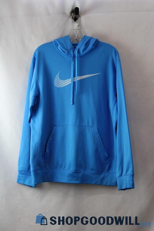 Nike Men's Blue Pull over hoodie SZ M