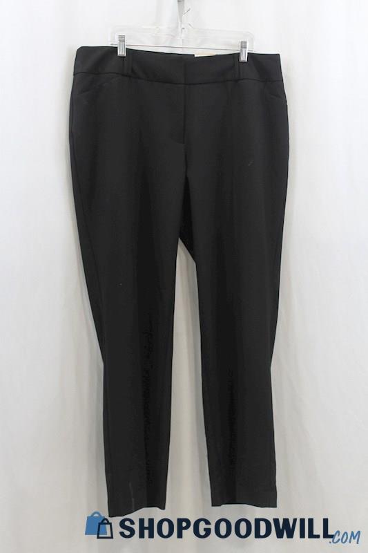 NWT Alfani Women's Black Dress Pant SZ 16W