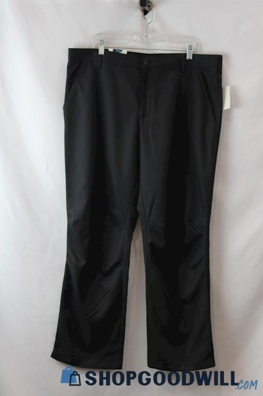 NWT IZOD Golf Men's Black Active Slim Fit Chino Pant SZ 40x30