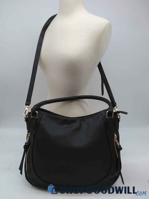 Moda Luxe Angelica Embossed Vegan Leather Crossbody Shoulder Handbag Purse