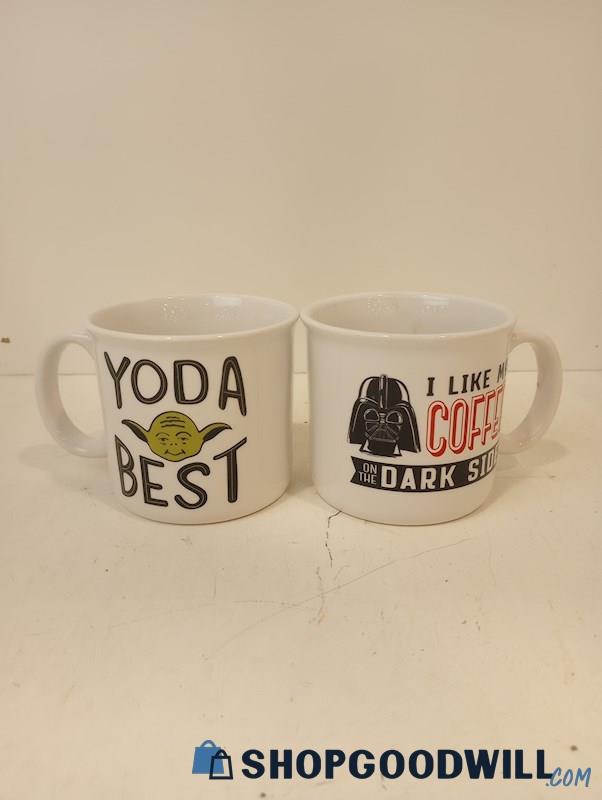 2pc Star Wars Ceramic Design Mugs
